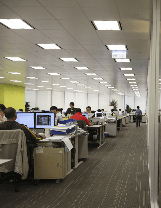 Inside ZOOM IT studio