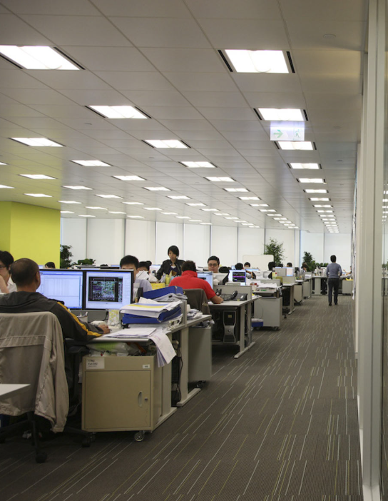 Inside ZOOM IT studio